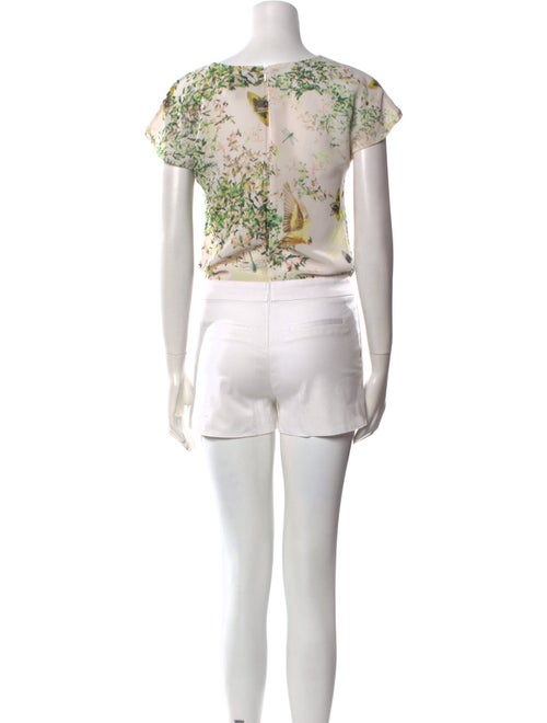 Ted Baker Printed Crew Neck Romper