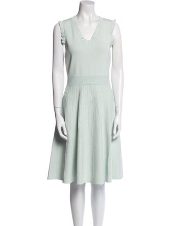 Ted Baker V-Neck Knee-Length Dress