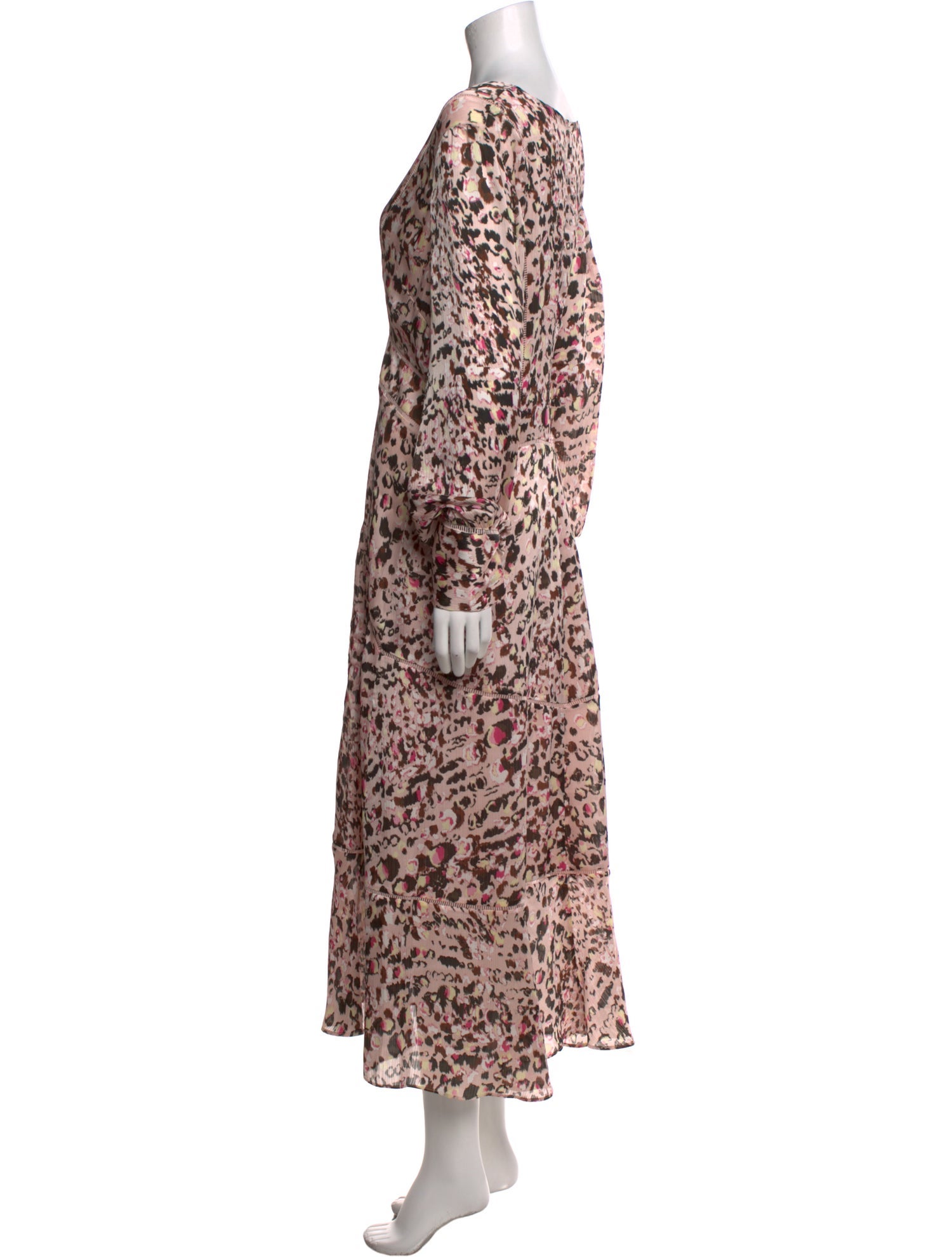 Ted Baker Printed Midi Length Dress
