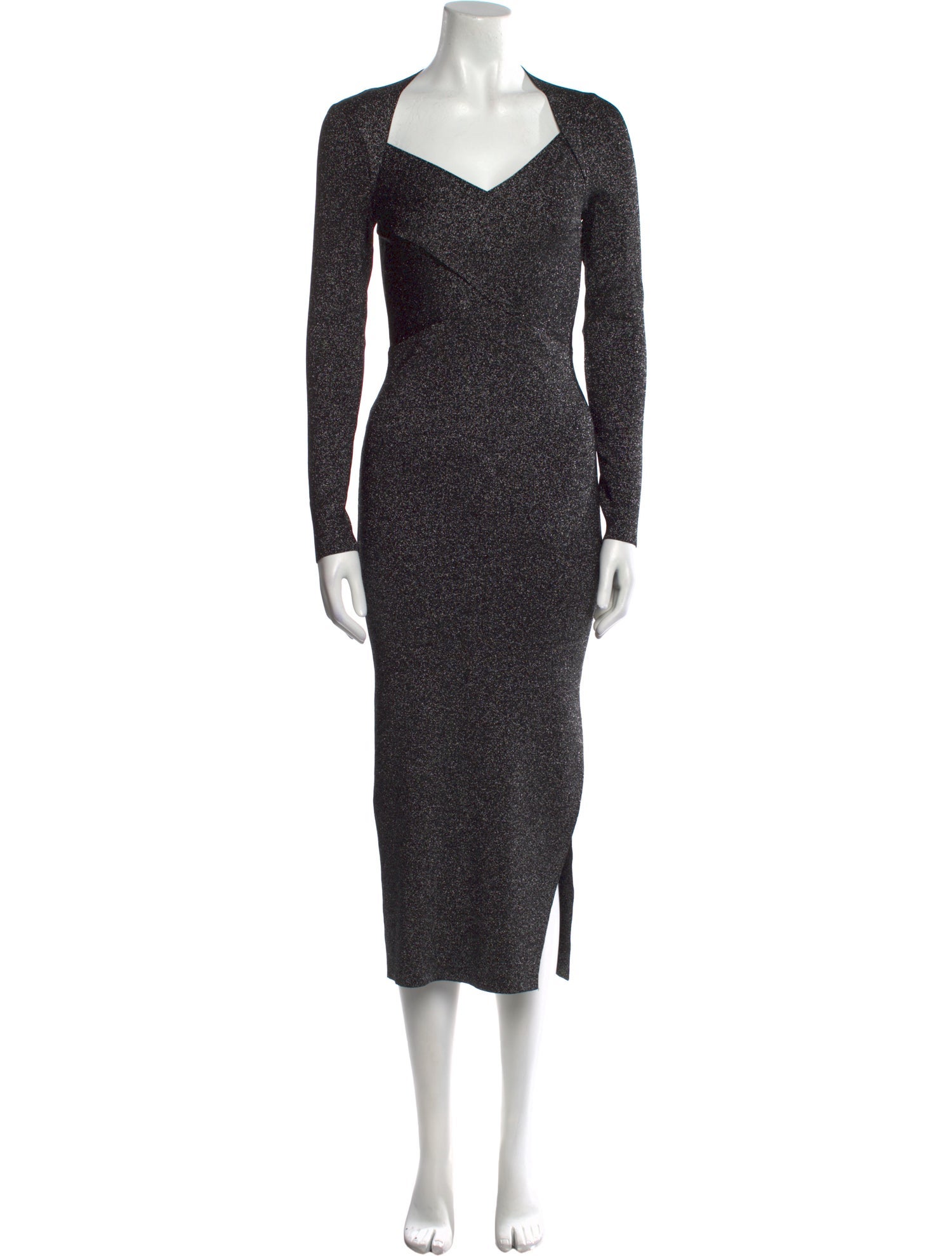 Ted Baker Square Neckline Long Dress