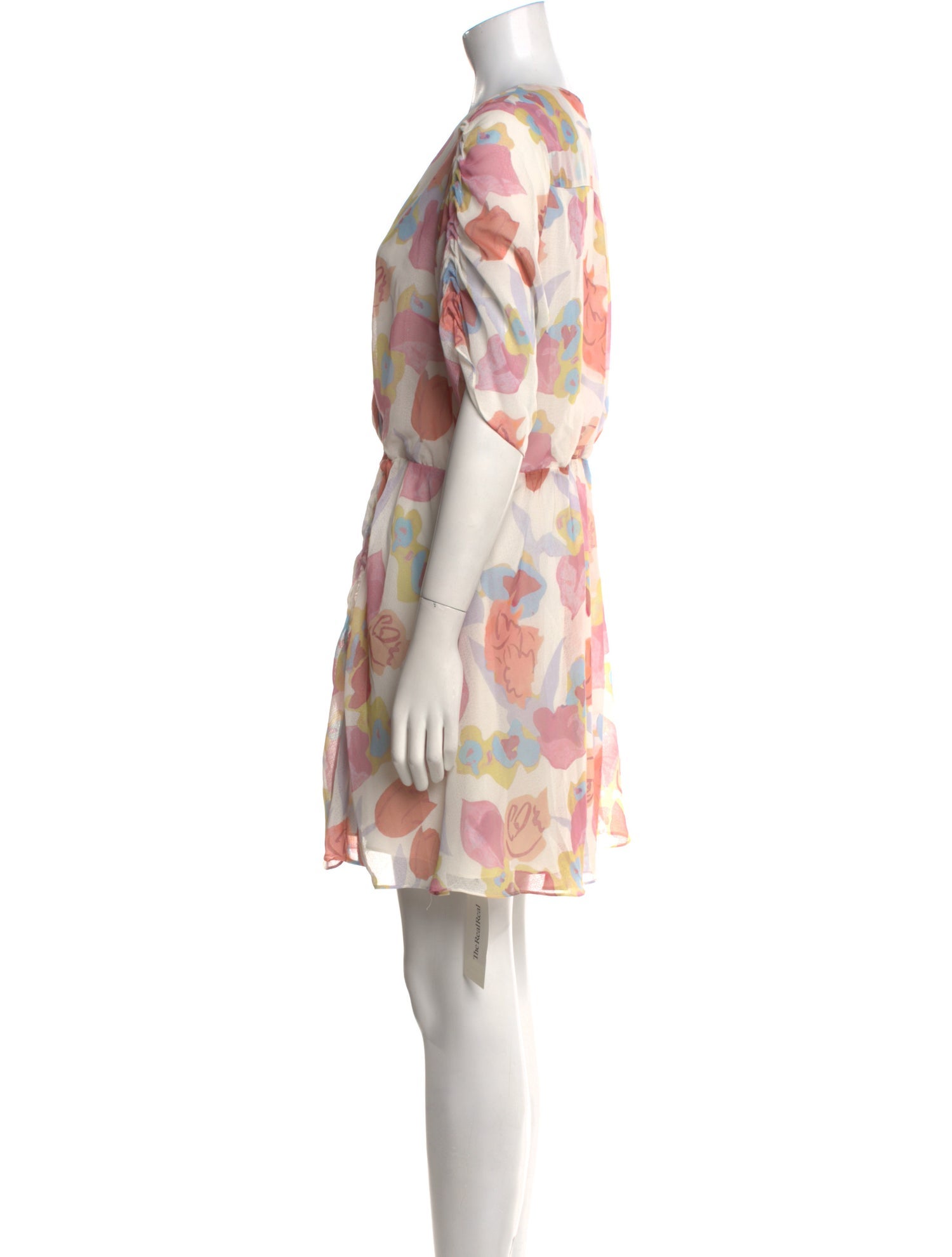 Ted Baker Floral Print Mini Dress