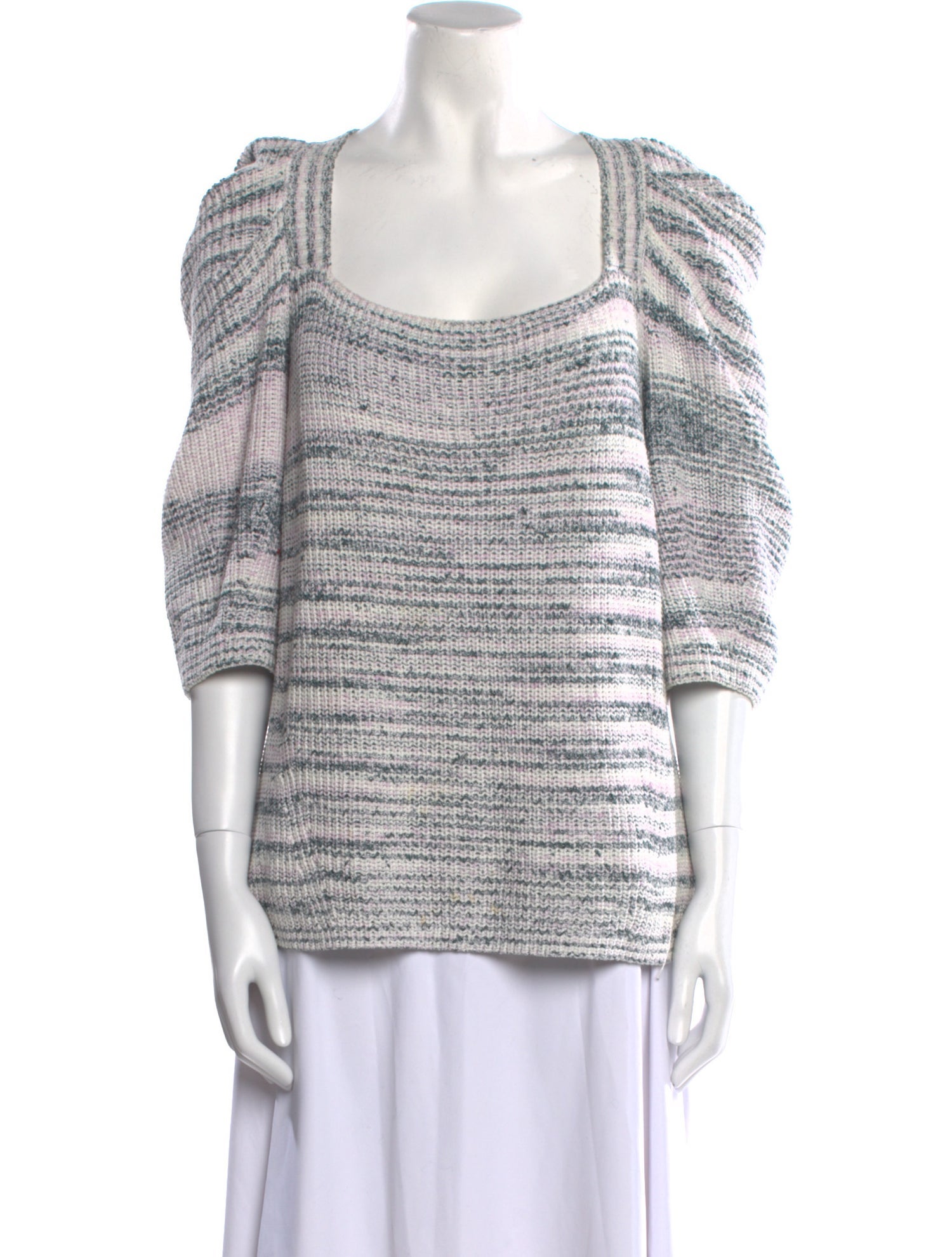 Ted Baker Striped Scoop Neck Sweater