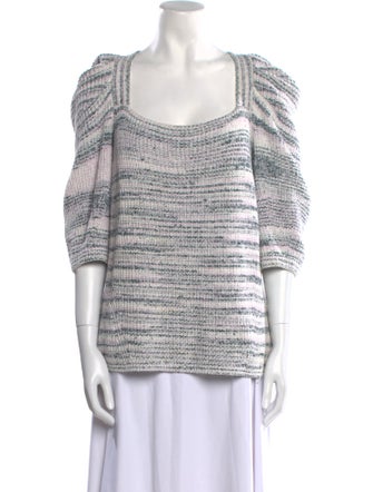 Ted Baker Striped Scoop Neck Sweater