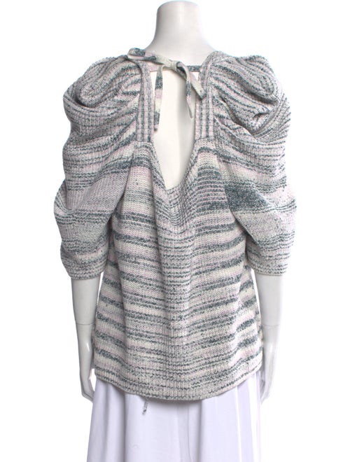 Ted Baker Striped Scoop Neck Sweater