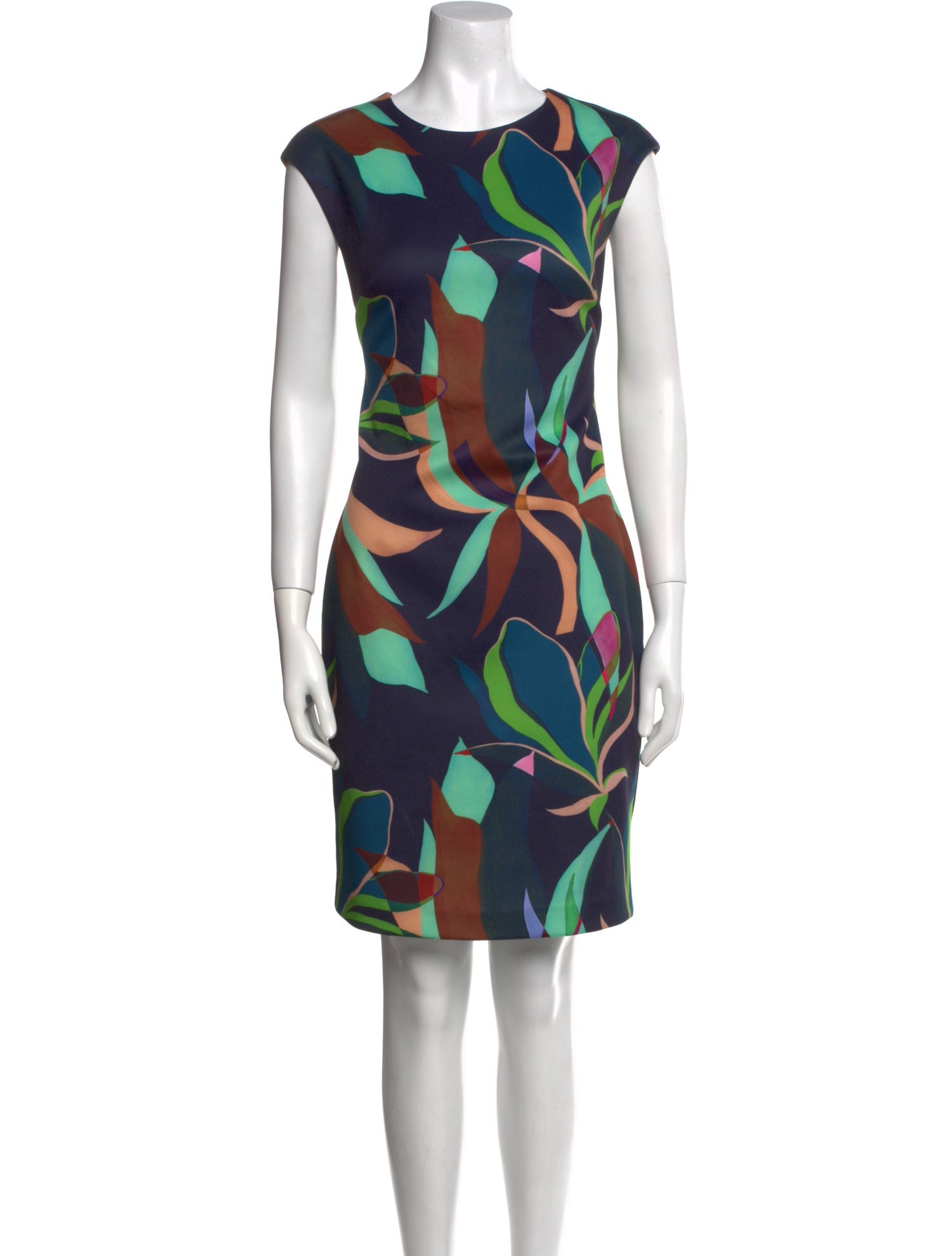 Ted Baker Printed Knee-Length Dress