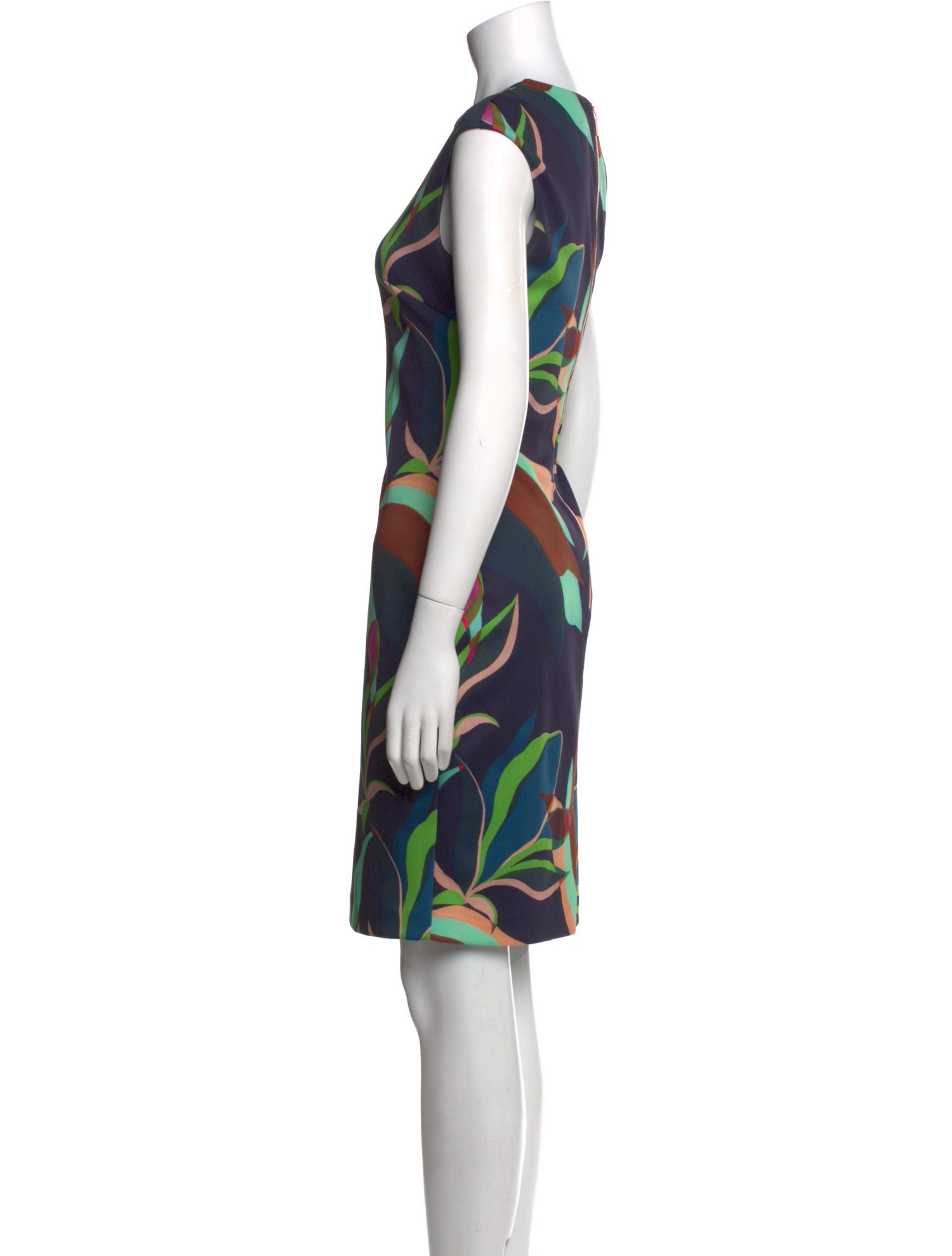 Ted Baker Printed Knee-Length Dress