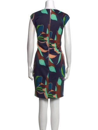 Ted Baker Printed Knee-Length Dress