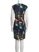 Ted Baker Printed Knee-Length Dress