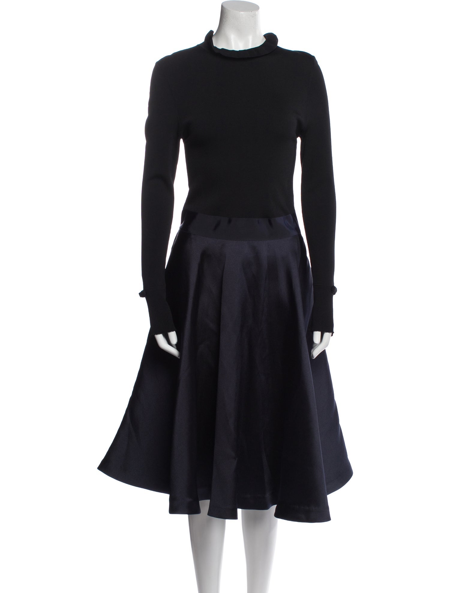 Ted Baker Mock Neck Midi Length Dress