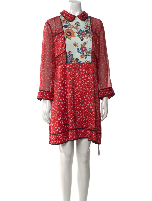 Ted Baker Printed Mini Dress