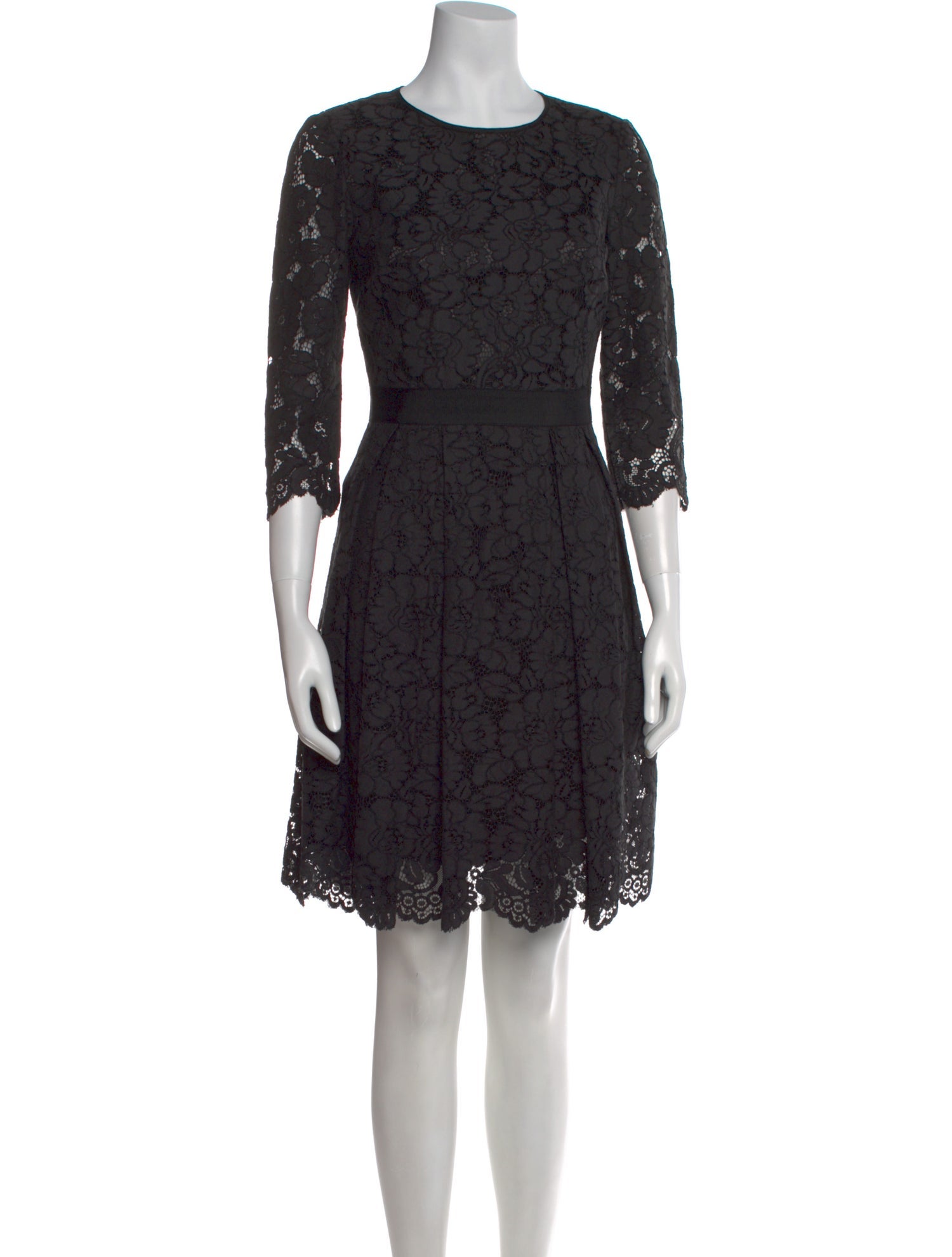 Ted Baker Lace Pattern Knee-Length Dress