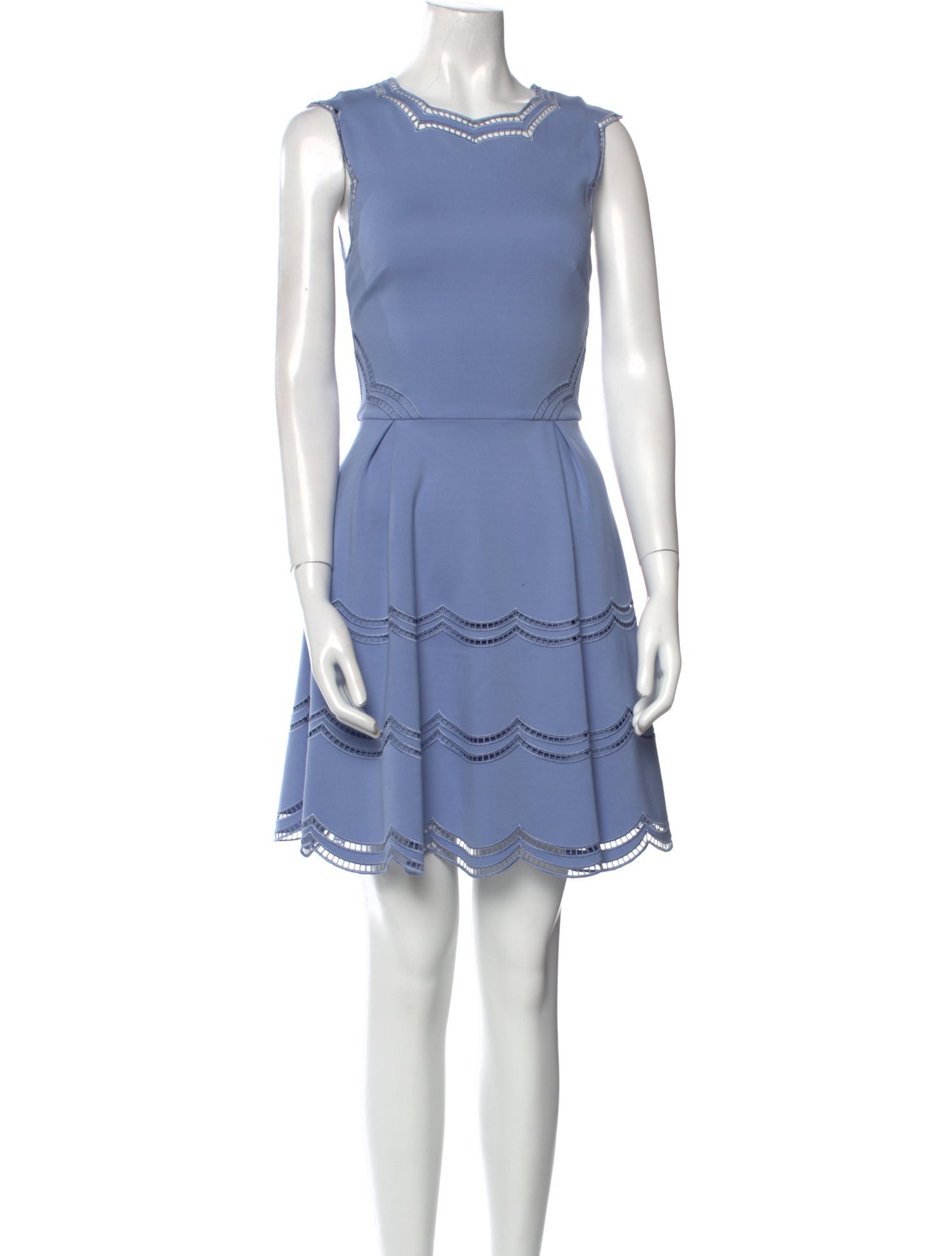 Ted Baker Crew Neck Mini Dress