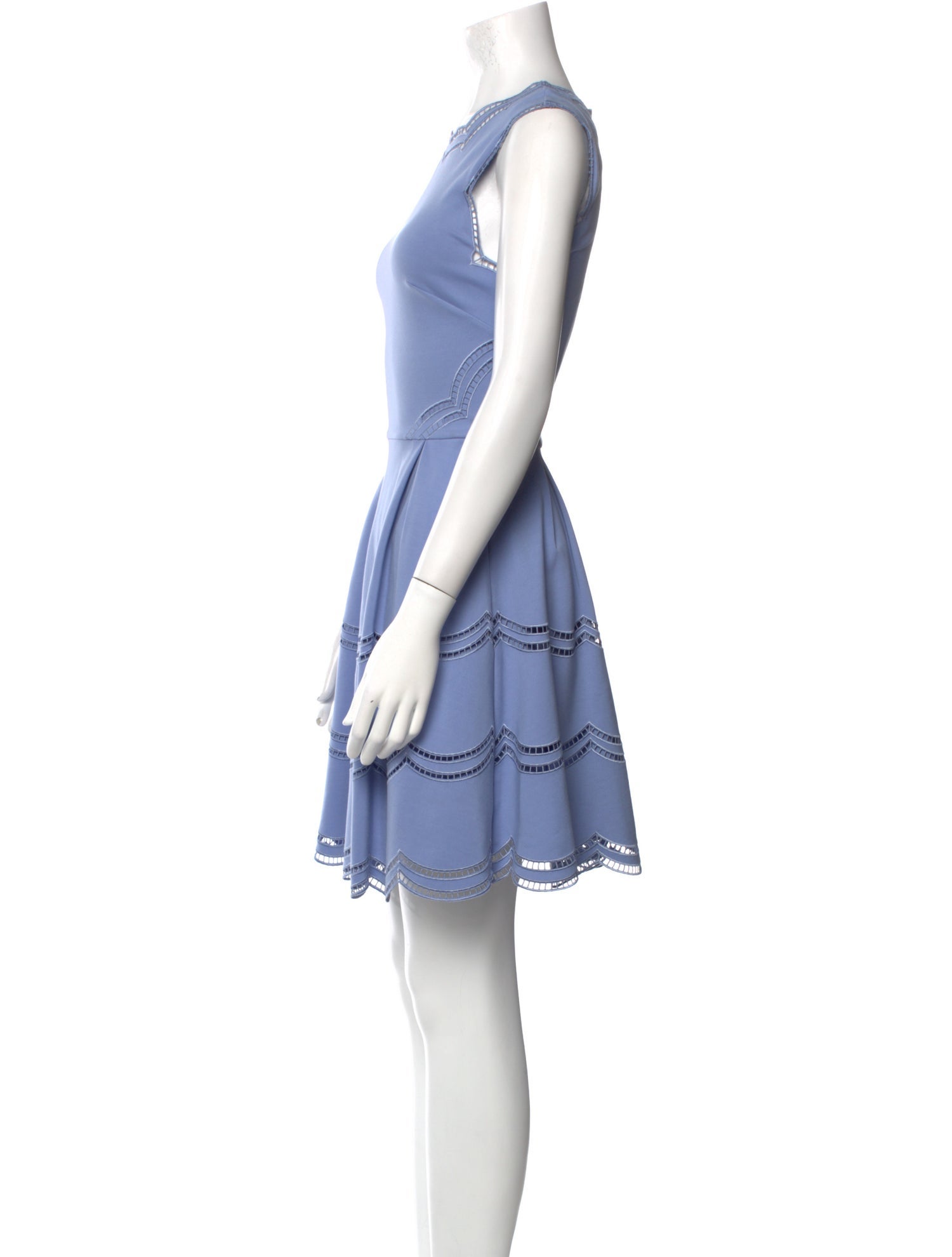 Ted Baker Crew Neck Mini Dress