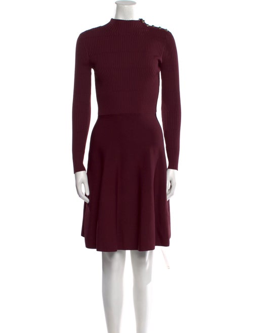 Ted Baker Mock Neck Mini Dress