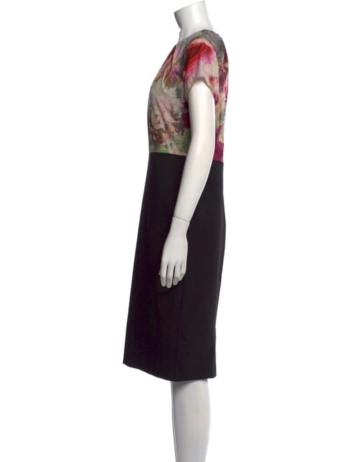 Ted Baker Floral Print Knee-Length Dress