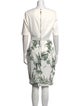 Ted Baker Printed Knee-Length Dress