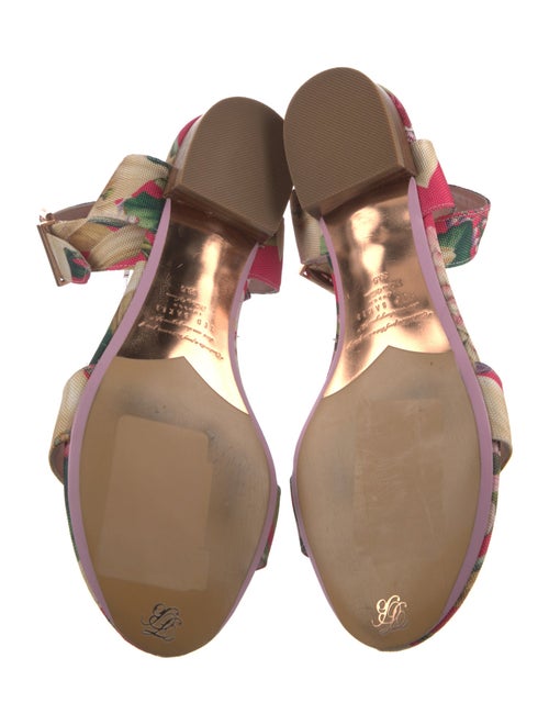 Ted Baker Canvas Printed Sandals