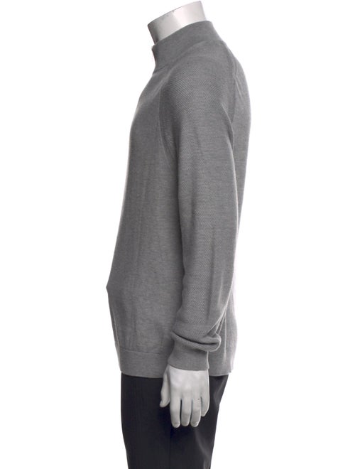 Ted Baker Mock Neck Long Sleeve Polo Sweater