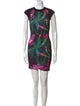 Ted Baker Floral Print Mini Dress