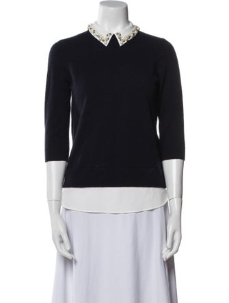 Ted Baker Merino Wool Crew Neck Sweater