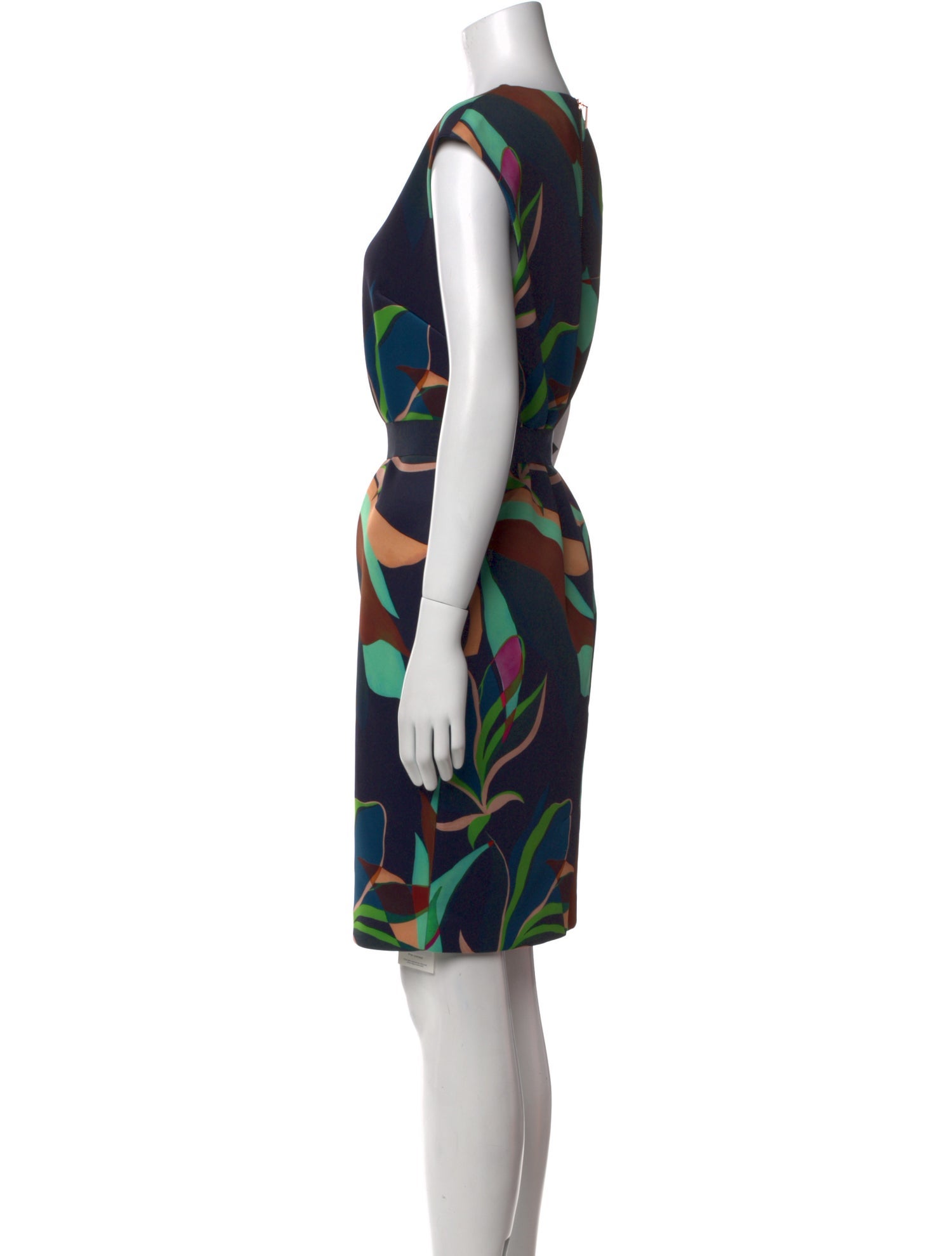 Ted Baker Printed Knee-Length Dress