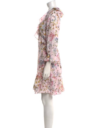 Ted Baker Floral Print Mini Dress