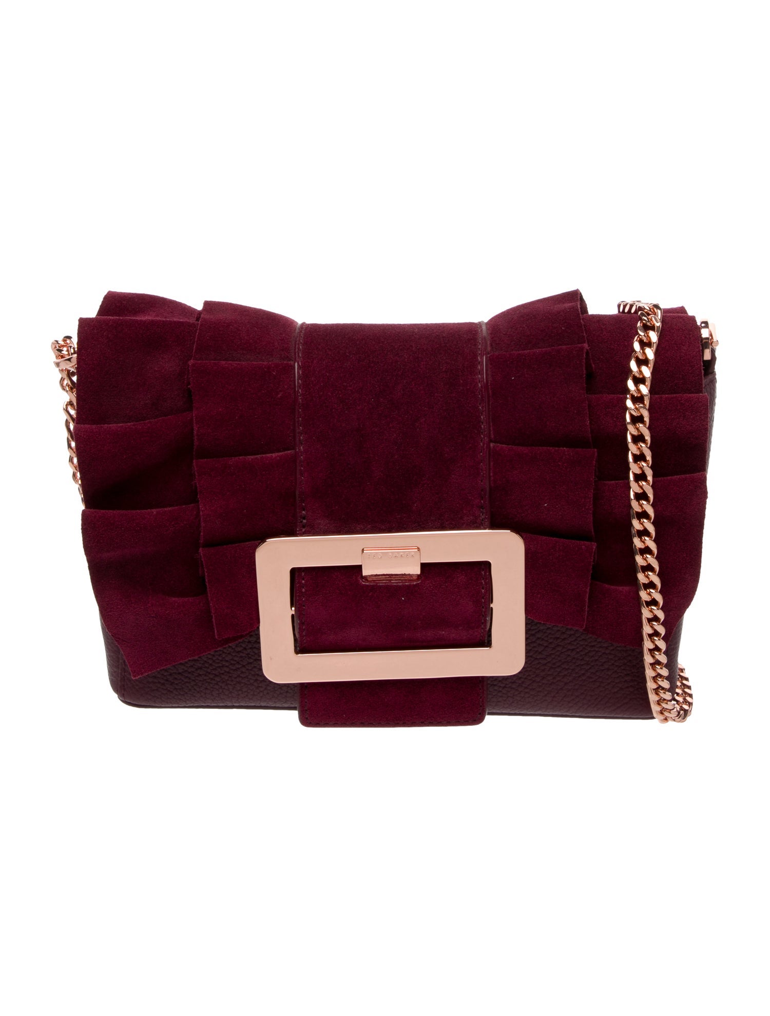 Ted Baker Suede Crossbody Bag