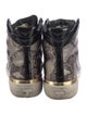 Ted Baker Embossed Leather Animal Print Sneakers