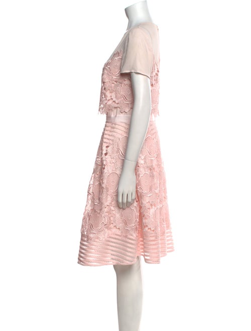 Ted Baker Lace Pattern Knee-Length Dress