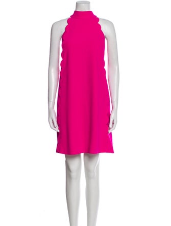 Ted Baker Mock Neck Mini Dress