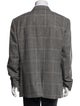 Ted Baker Wool Plaid Print Blazer