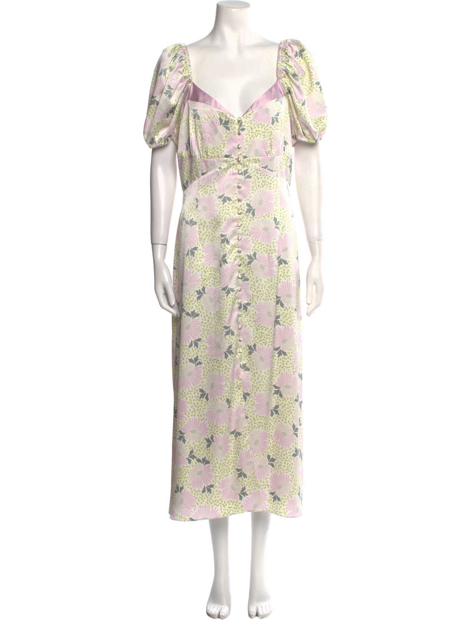 Ted Baker Floral Print Long Dress