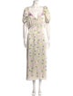 Ted Baker Floral Print Long Dress