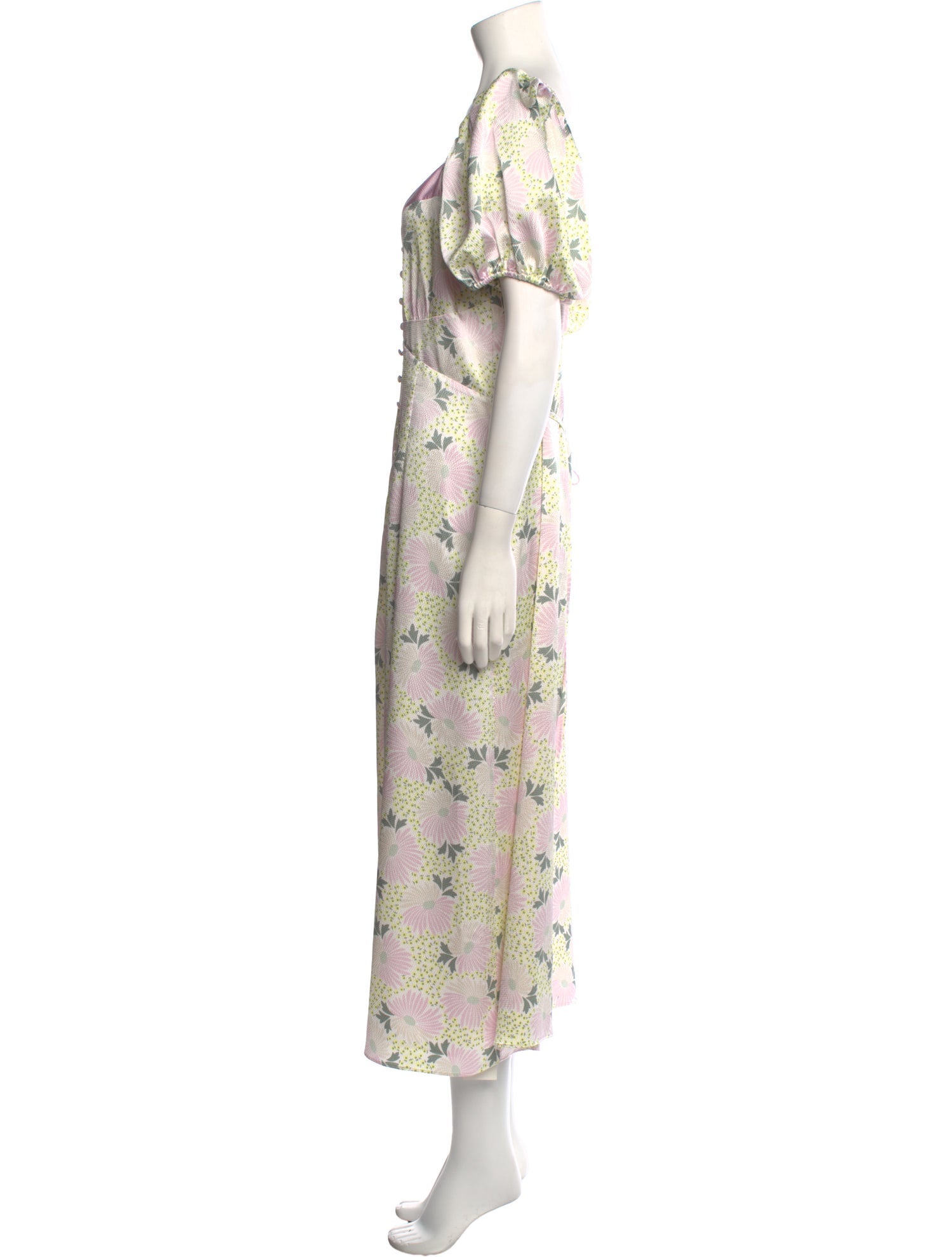Ted Baker Floral Print Long Dress
