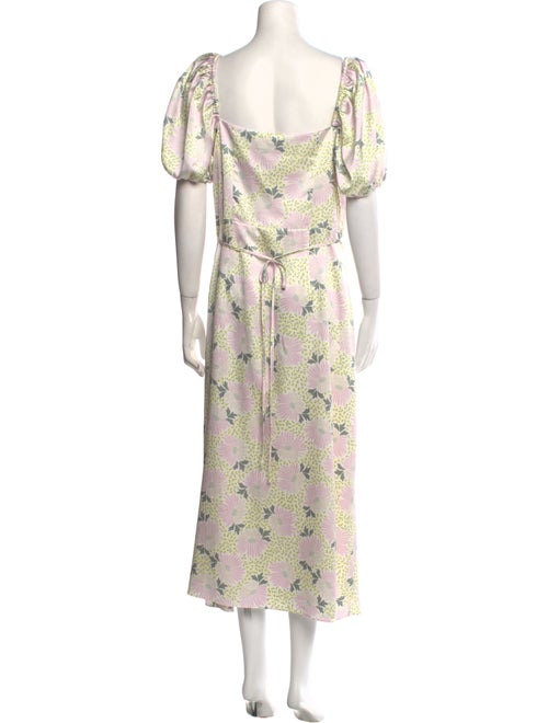 Ted Baker Floral Print Long Dress