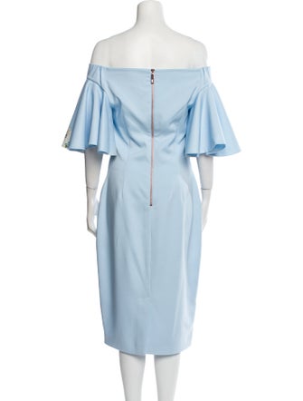 Ted Baker Floral Print Knee-Length Dress