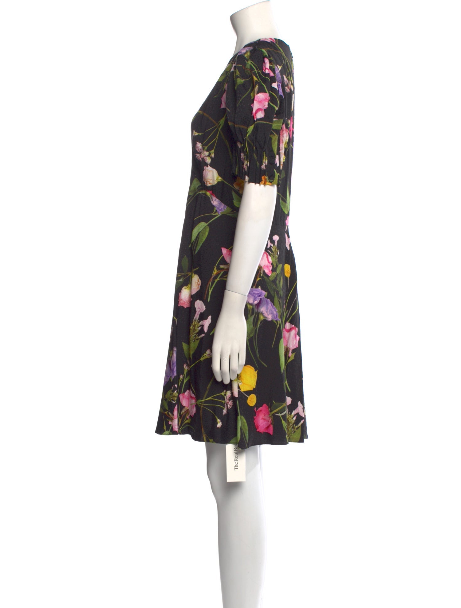 Ted Baker Floral Print Mini Dress
