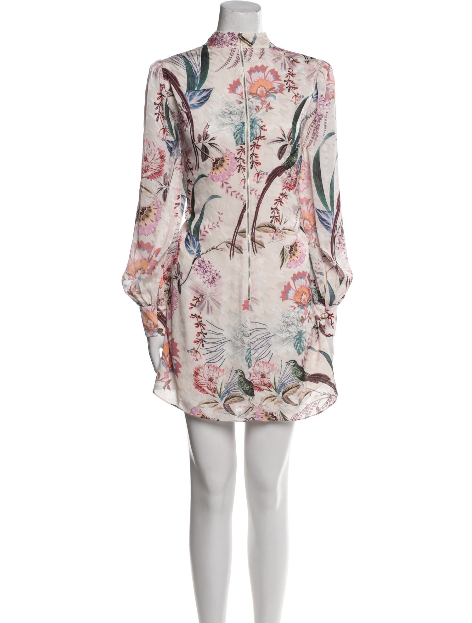 Ted Baker Floral Print Mini Dress