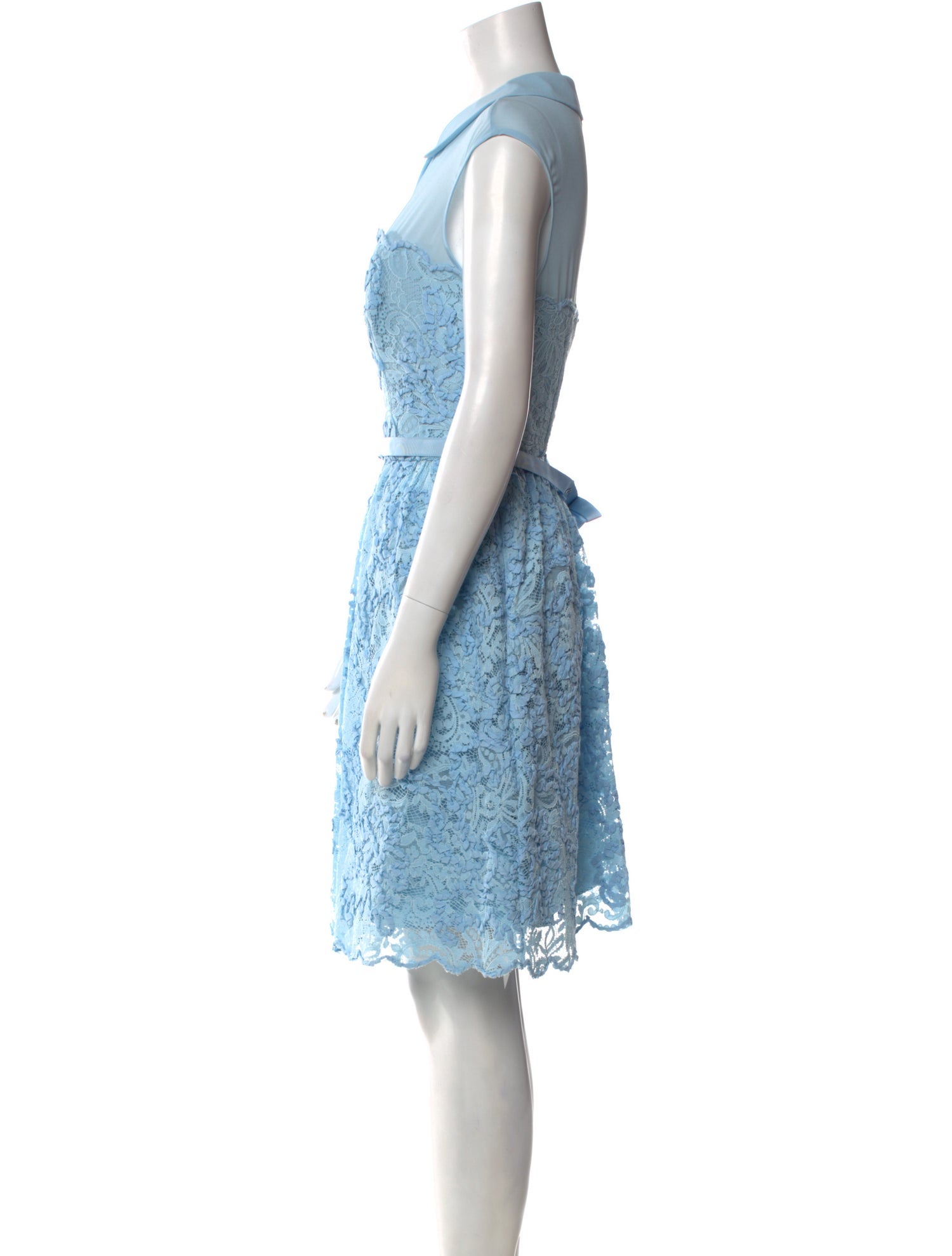 Ted Baker Lace Pattern Knee-Length Dress