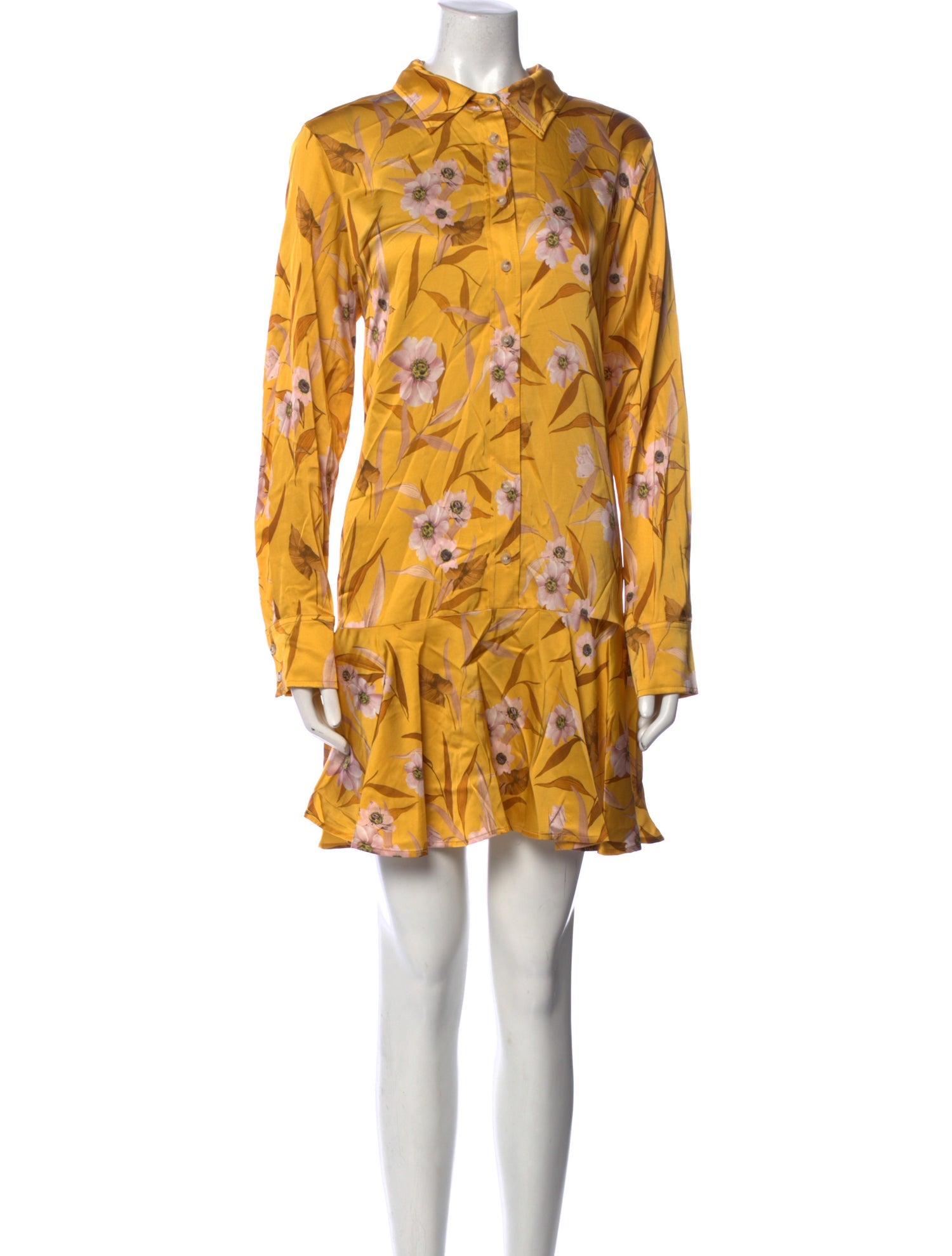 Ted Baker Floral Print Mini Dress w/ Tags