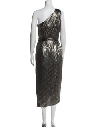 Ted Baker One-Shoulder Midi Length Dress