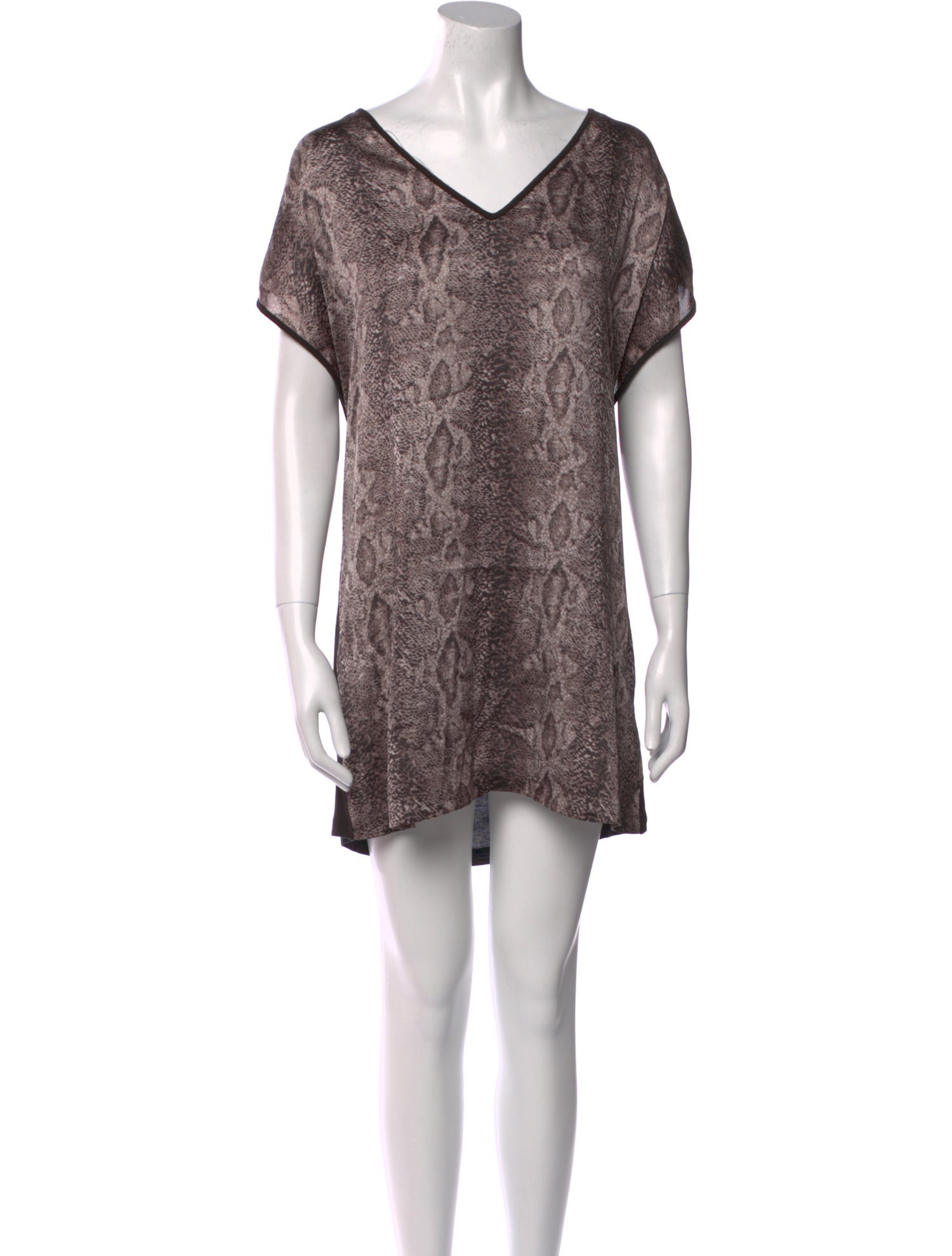 Ted Baker Animal Print Mini Dress