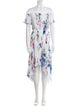 Ted Baker Floral Print Long Dress
