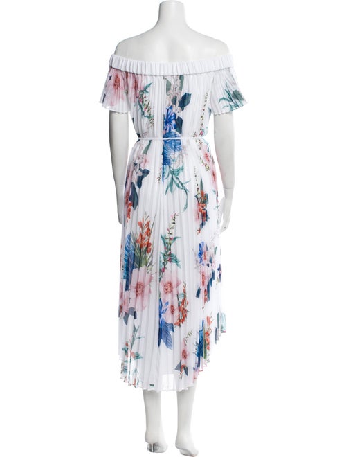 Ted Baker Floral Print Long Dress