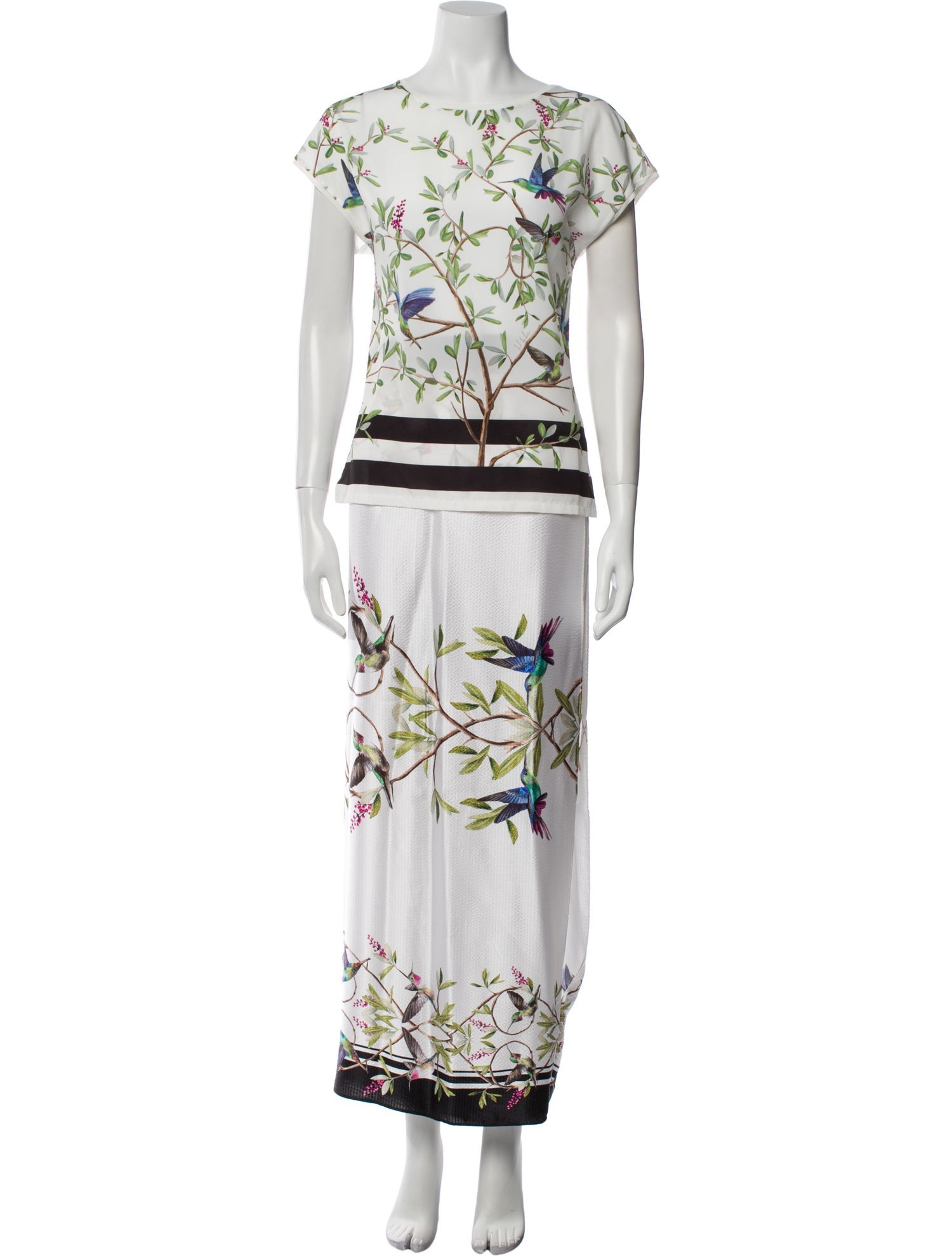 Ted Baker Printed Skirt Set