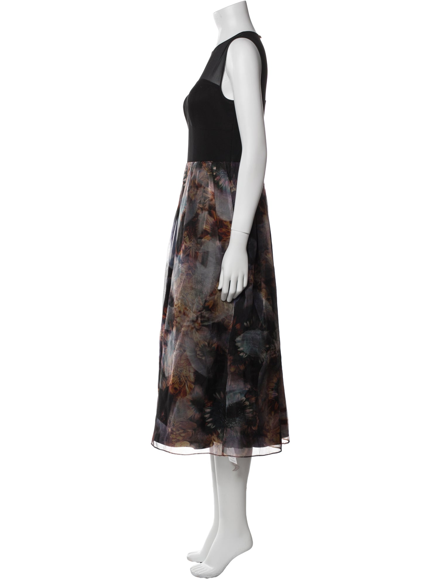 Ted Baker Silk Midi Length Dress