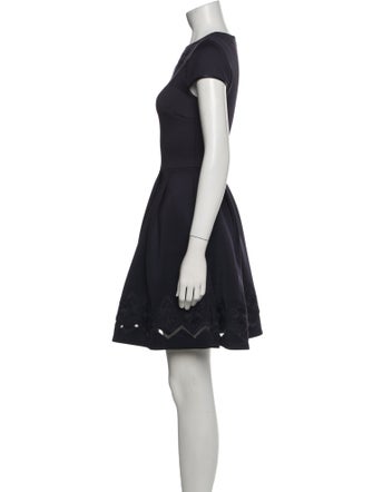 Ted Baker Crew Neck Mini Dress