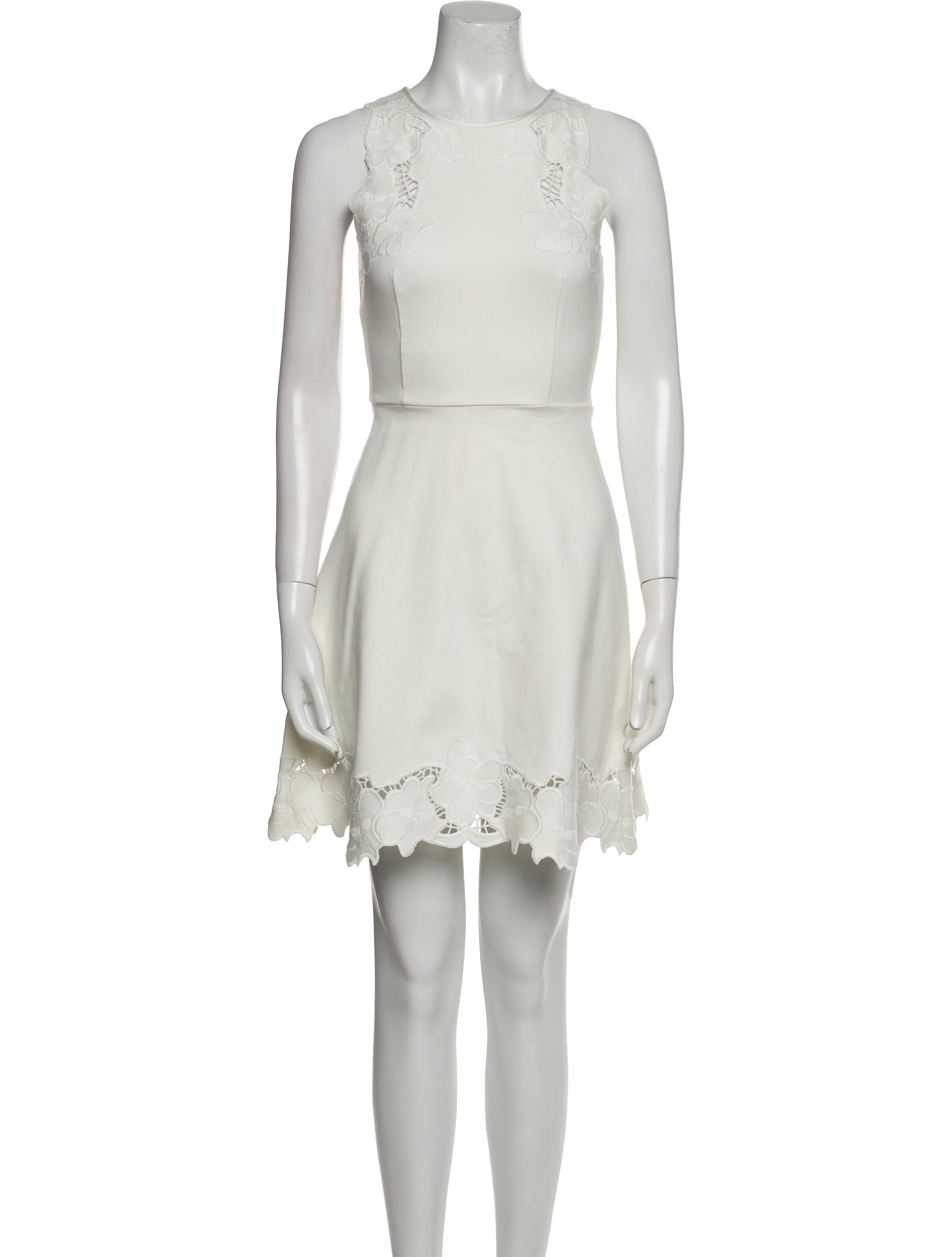 Ted Baker Crew Neck Mini Dress