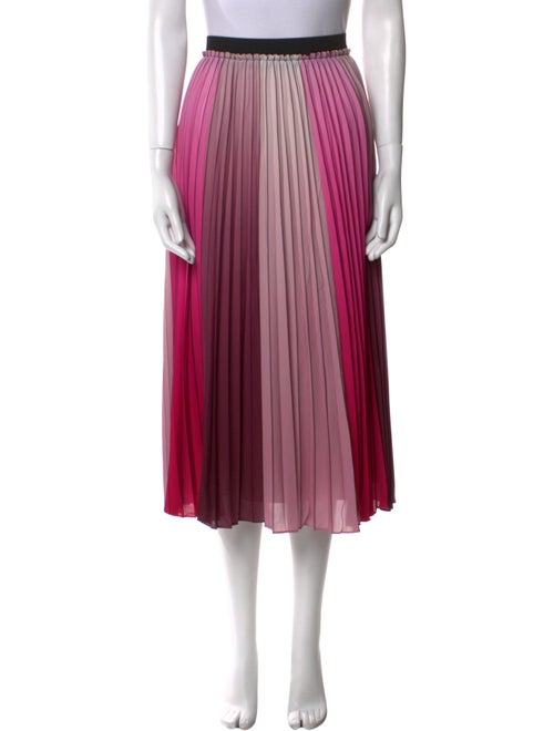 Ted Baker Colorblock Pattern Midi Length Skirt