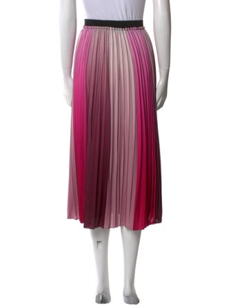 Ted Baker Colorblock Pattern Midi Length Skirt